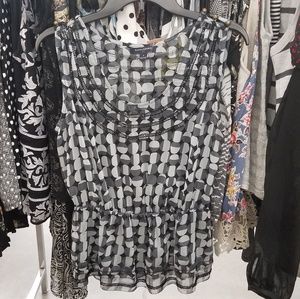 Banana republic sheer top